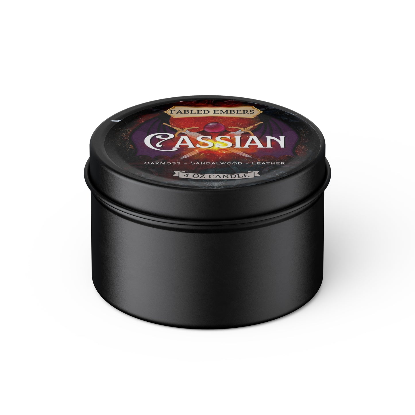 CASSIAN -- oakmoss + sandalwood + leather