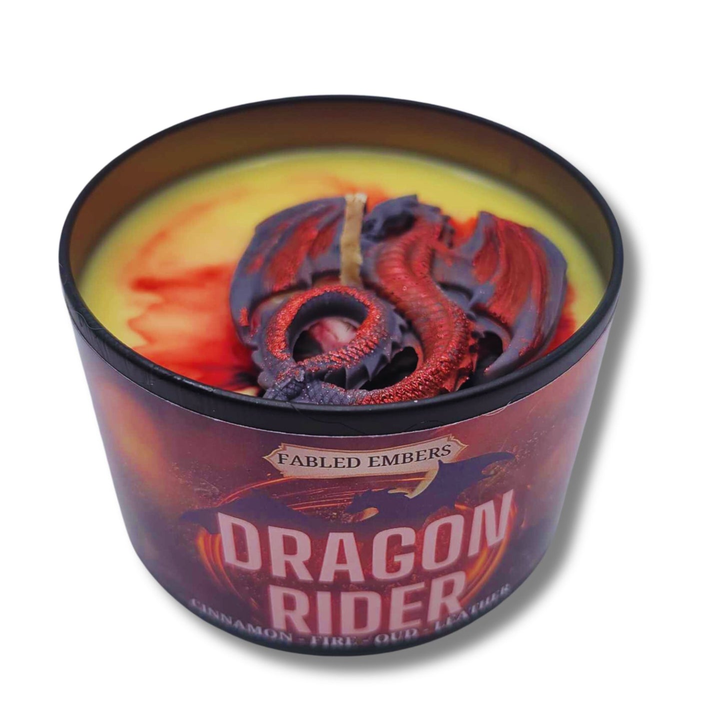 DRAGON RIDER -- leather + dragon's breath + cinnamon