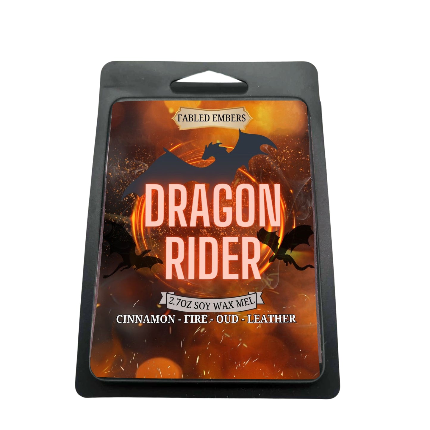 DRAGON RIDER -- leather + dragon's breath + cinnamon