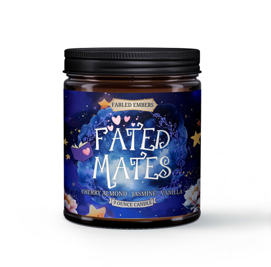 FATED MATES -- cherry almond + jasmine + vanilla coconut