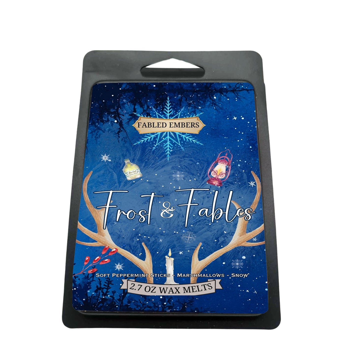 FROST & FABLES wax melts - peppermint + snow + marshmallows