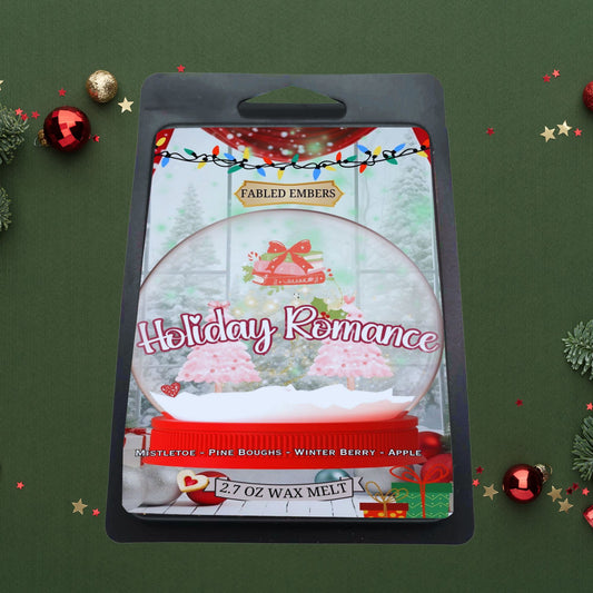 HOLIDAY ROMANCE wax melts - Mistletoe+ apple + pine