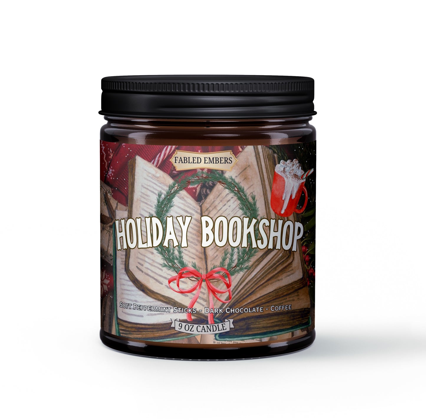 HOLIDAY BOOKSHOP -- Peppermint - Coffee - Dark Chocolate