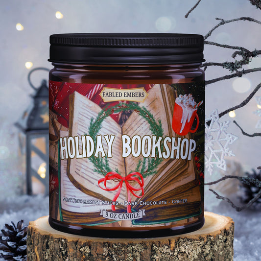 HOLIDAY BOOKSHOP -- Peppermint - Coffee - Dark Chocolate