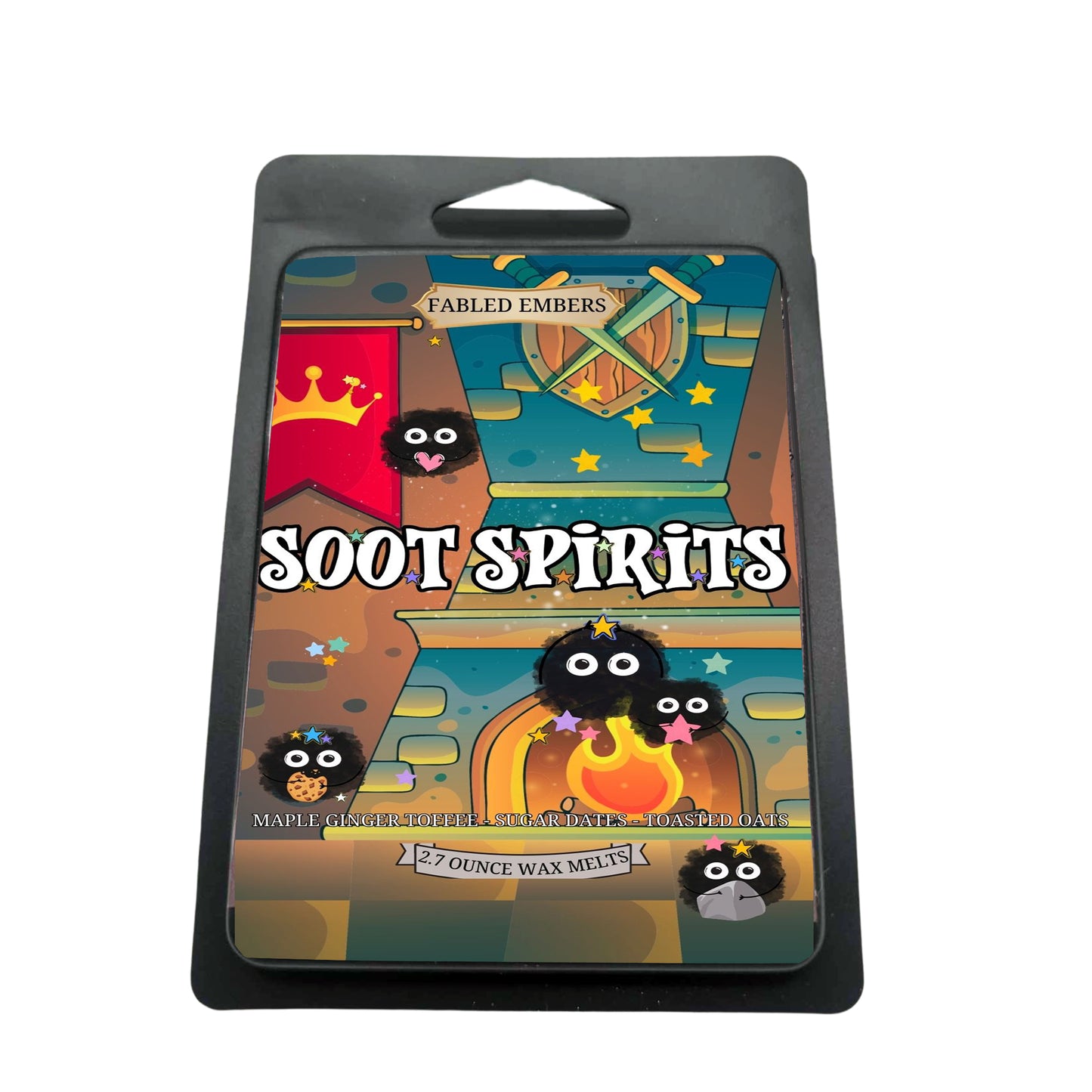 SOOT SPIRIT Wax Melt -- sugar dates + ginger toffee + toasted oats