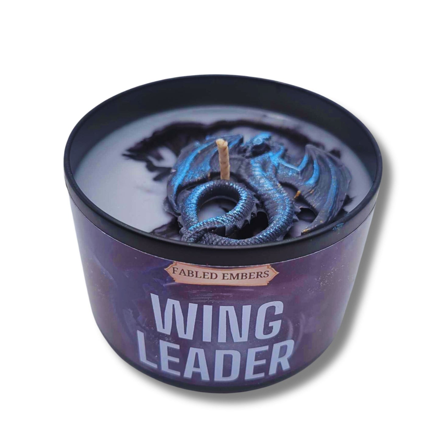 WING LEADER -- bergamot + mint + leather