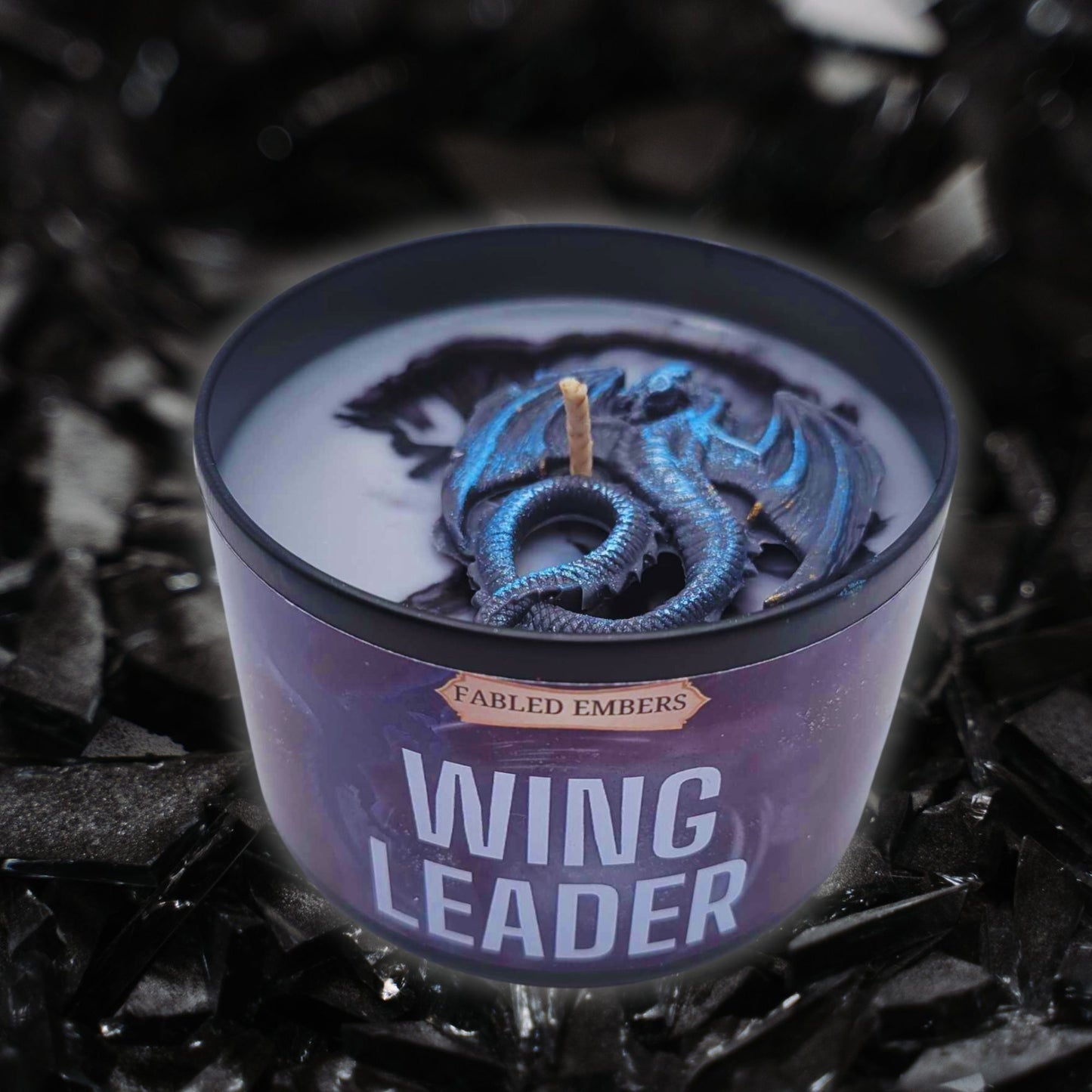 WING LEADER -- bergamot + mint + leather