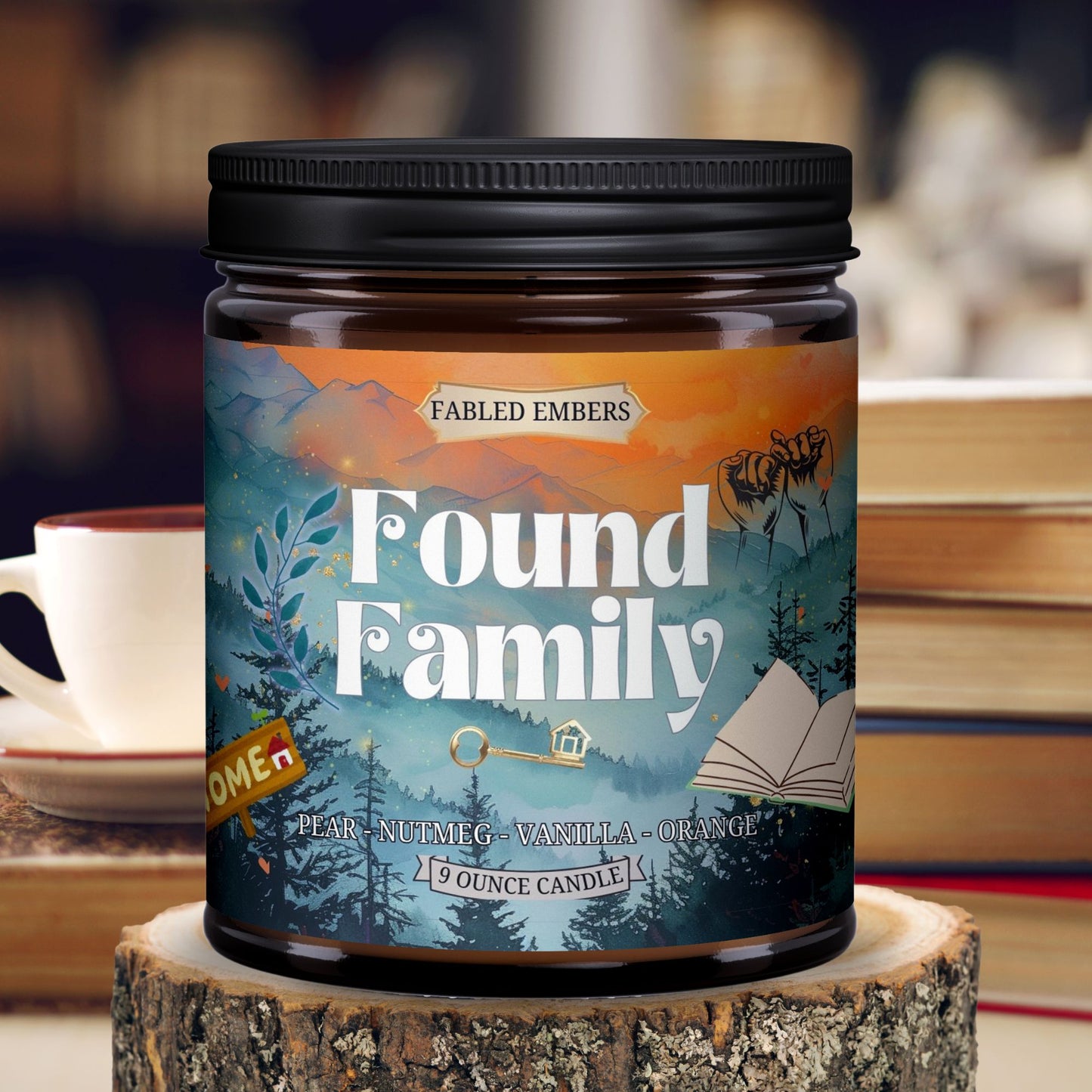 FOUND FAMILY -- pear + vanilla + orange + nutmeg